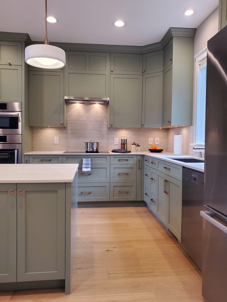 Waterfront Age in Place Kitchen Range - After